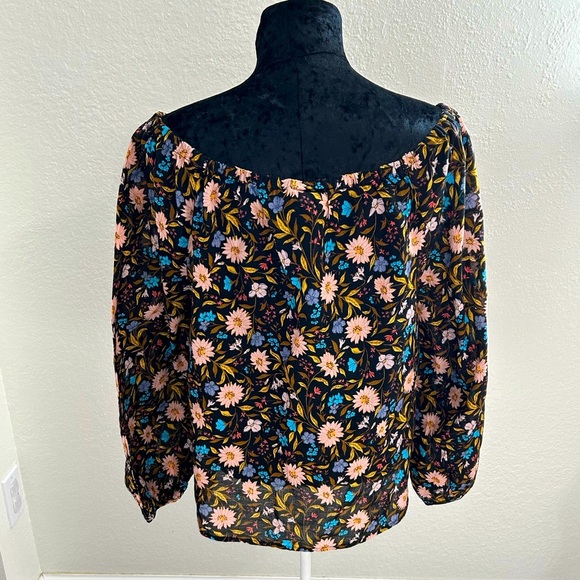Ana Floral Off-Shoulder Top - Picture 3 of 8